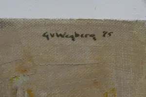 Gard van Wegberg - Abstract. Olieverf 1975 kaufen? Bieten Sie von 165!