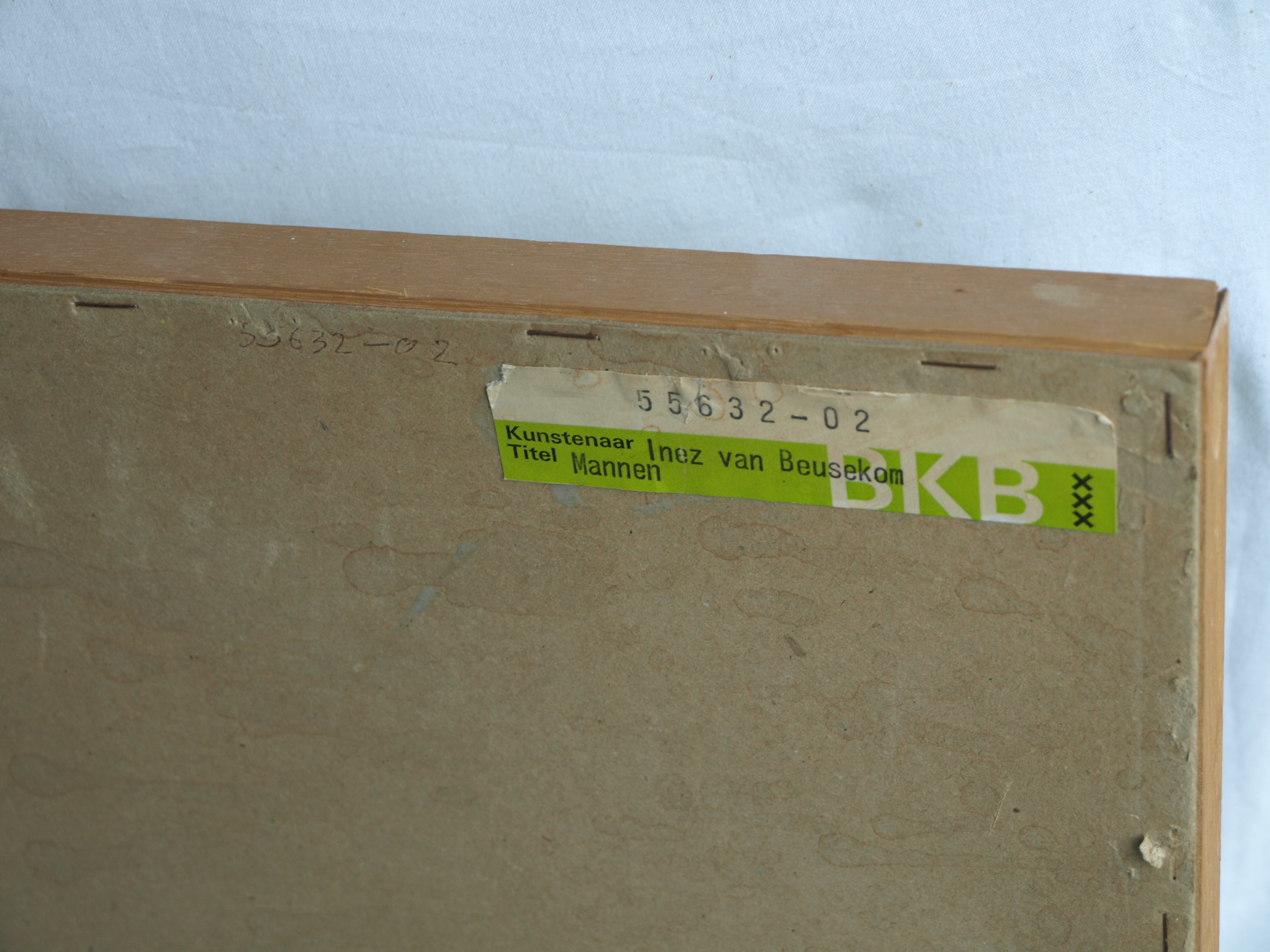 Inez van Beusekom - Ets, Mannen – gesigneerd & ingelijst – 1976  kopen? Bied vanaf 1!