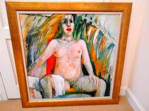 Theo Boons - Naakt / groot formaat / vierkant verkocht voor € 150!