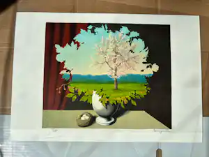 Rene Magritte - Le Plagiat verkocht voor € 200!