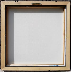 Niet of onleesbaar gesigneerd - Geometrisch abstract, acrylverf op doek (ingelijst) kopen? Bied vanaf 1!