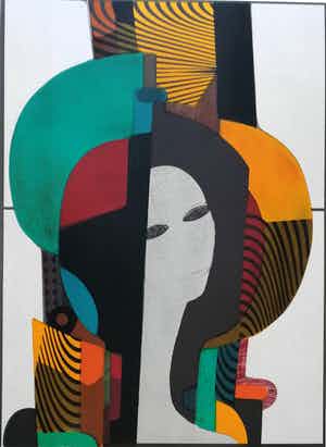 Andre Minaux - Vrouwenportret verkocht voor € 100!