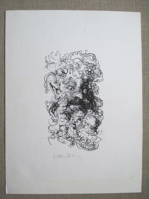 Dirkje Kuik - Litho portret kopen? Bied vanaf 40!