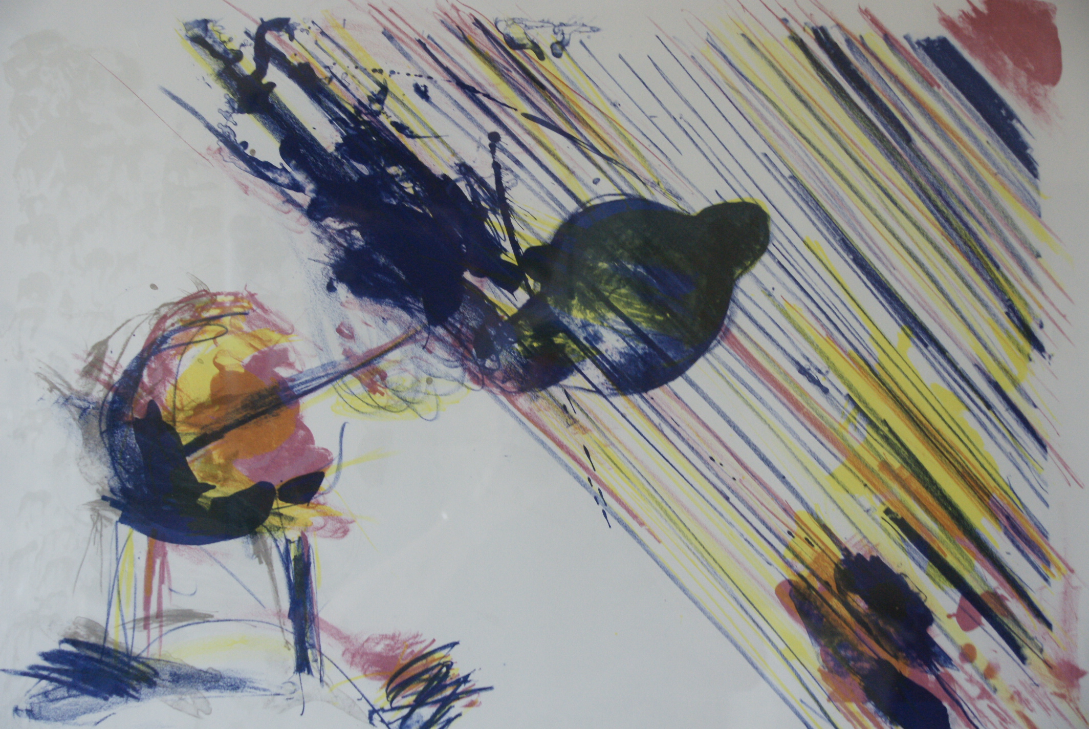 Ger Lataster - ingelijste litho uit de Prent 190 serie verkocht voor € 175!