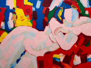 Marc Jonk - Liggend naakt kopen? Bied vanaf 50!