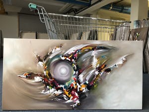 Gena - Abstract Time kopen? Bied vanaf 300!