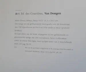 Kees van Dongen - Pochoir- 'Prière' kopen? Bied vanaf 275!