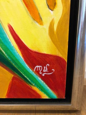 AcheterMaartje Wijngaarden - Schilderij met mooie elementen? Enchérissez de 120!
