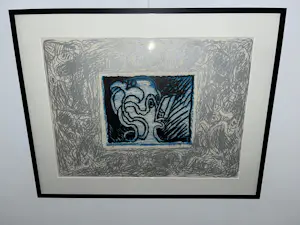 Pierre Alechinsky - ESPIONNE/SPY- 1970 - MoMA kopen? Bied vanaf 975!