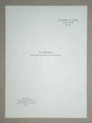 Pierre Scoupreman - La Moisson - 1931 - Originele lithografie - Gesigneerd kopen? Bied vanaf 100!