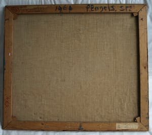 Peter Engels - Ingelijst, olieverf op doek, “Voorjaar” – gesigneerd – 1961 kopen? Bied vanaf 75!