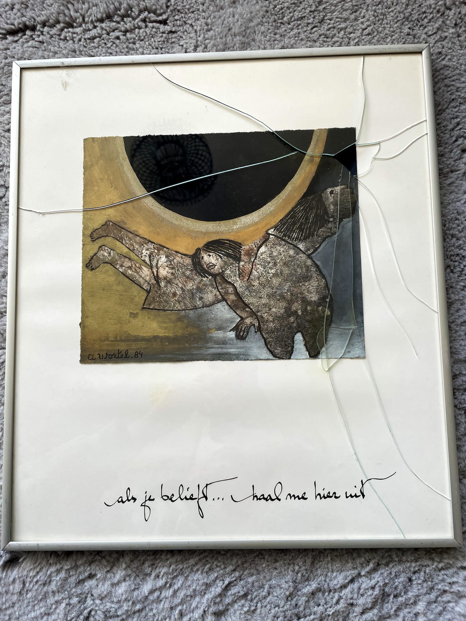 Ans Wortel - Alsjebelieft... haal me hier uit verkocht voor € 200!