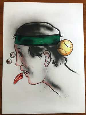 Roland Topor - Zeefdruk - Gesigneerd - 169/200 verkocht voor € 85!