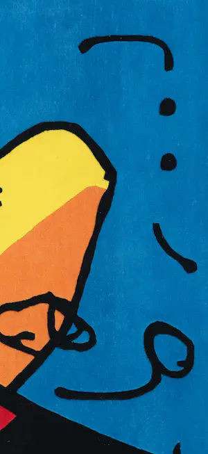 Herman Brood - Scheerwollen kleed, Vliegtuig (Zeer groot) kopen? Bied vanaf 850!