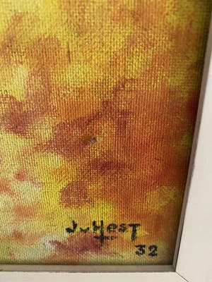 Jan van Hest - Dansant abstract vrouwen figuur. kopen? Bied vanaf 50!