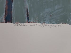 Peter Verheijden - Altaar met offergaven kopen? Bied vanaf 35!