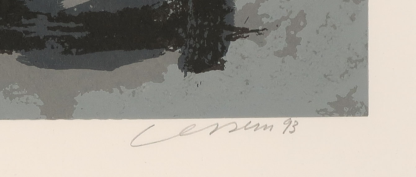 Henk van Vessem - Zeefdruk, Zonder titel V - Ingelijst (Groot) kopen? Bied vanaf 35!