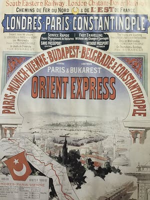 Jules Cheret - Orient Express Paris -Londres-Constantinople kopen? Bied vanaf 25!
