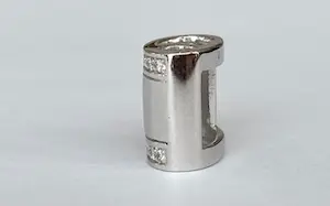 14 karaat Witgouden Hanger met 0.15 ct Diamanten kopen? Bied vanaf 180!