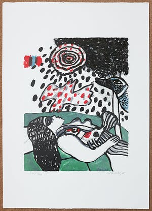 Corneille - Elle reve d’oiseaux, zeefdruk kopen? Bied vanaf 195!