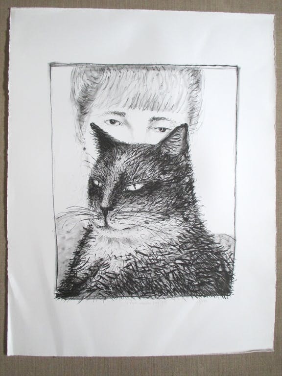 Arja van den Berg - litho 1996 kopen? Bied vanaf 35!