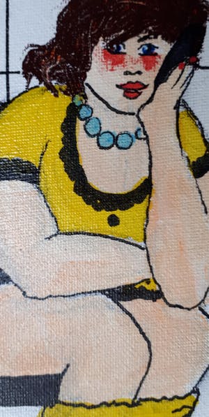 Anke Peddemors - kunst voor in het kleinste kamertje kopen? Bied vanaf 15!