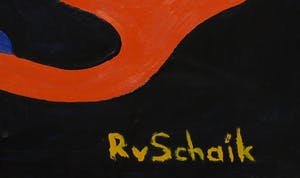 Robert van Schaik - Olieverf op doek, Bonen en erwten - Ingelijst kopen? Bied vanaf 40!