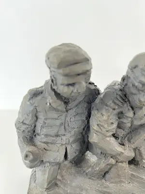 Niet of onleesbaar gesigneerd - de 3 Mariniers kopen? Bied vanaf 1!