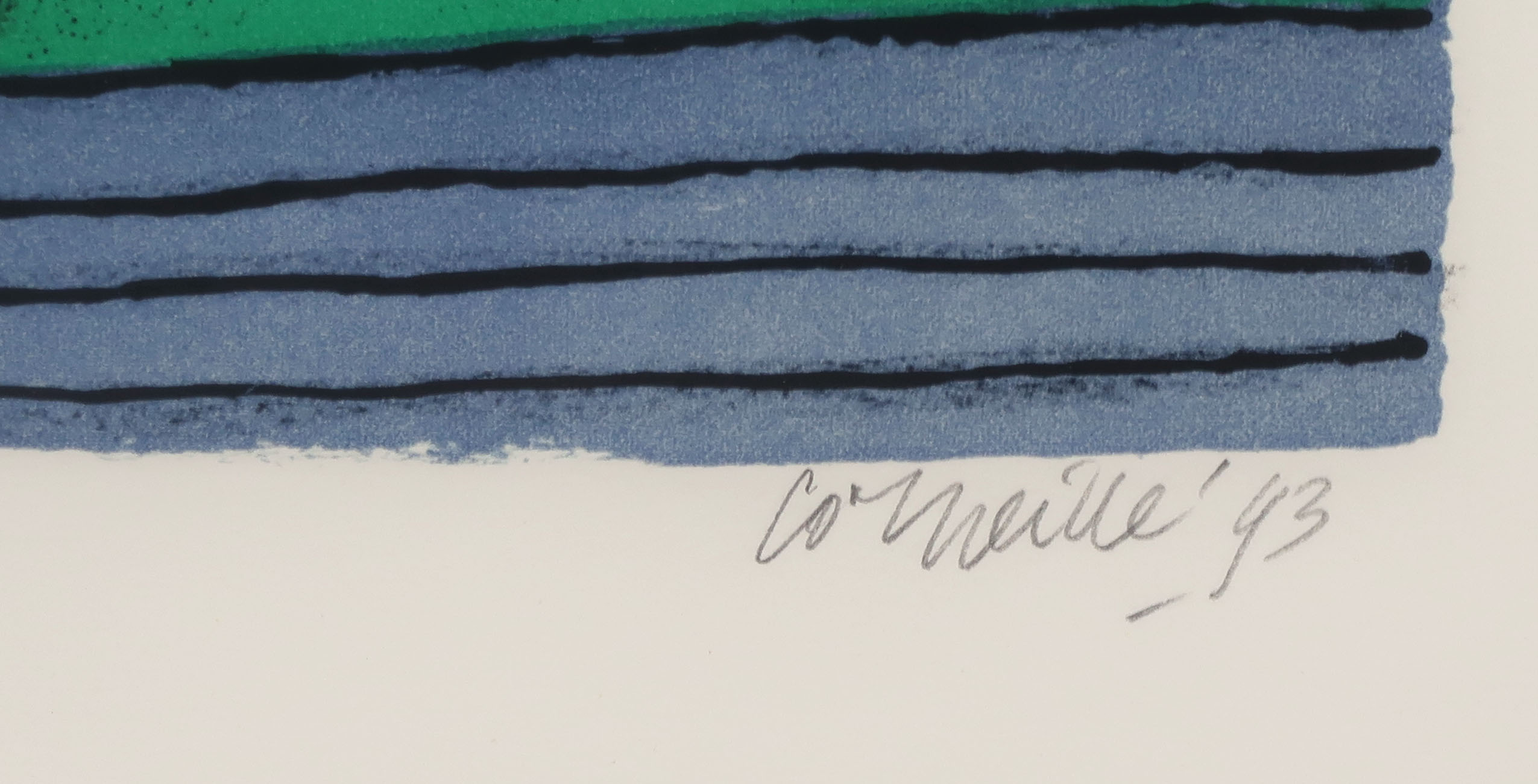 Corneille - Zeefdruk, Memoire de Bali - Ingelijst kopen? Bied vanaf 140!