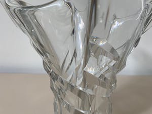 Daum Nancy - Kristallen facet geslepen vierkante vaas kopen? Bied vanaf 55!