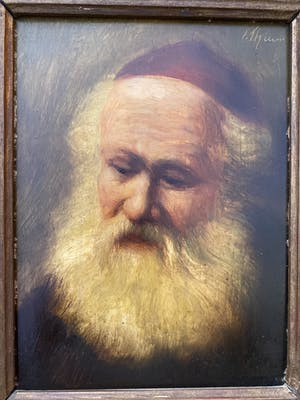 Jan Theuns - Portret man met baard kopen? Bied vanaf 100!