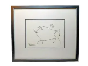 Pablo Picasso - Het kleine varkentje kopen? Bied vanaf 58!