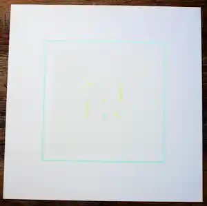 Antonio Calderara - Zeefdruk: Tempo, Spazio, Luce - 1975 verkocht voor € 80!