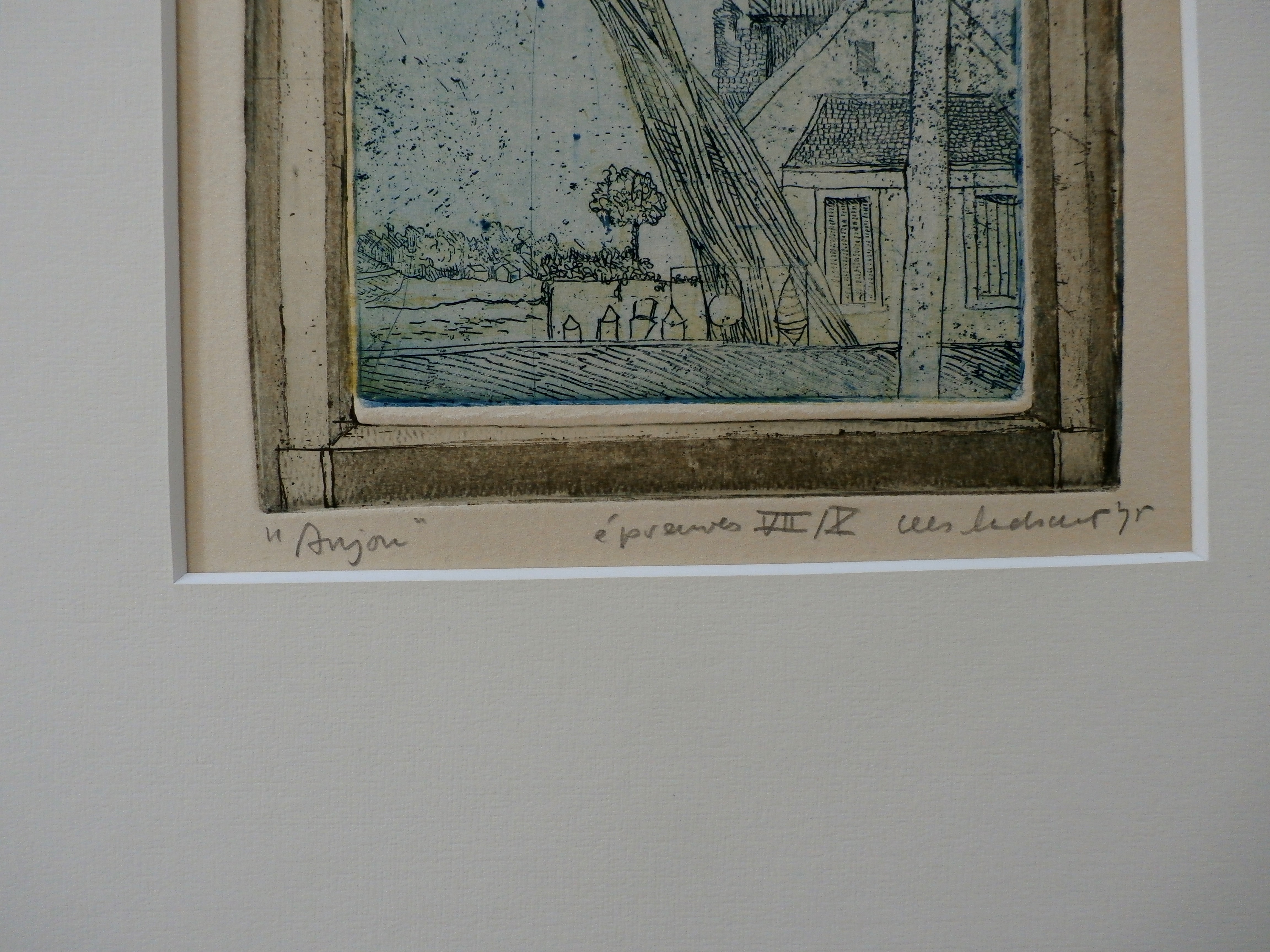 Cees Landsaat - 4 etsen - 1975 kopen? Bied vanaf 45!