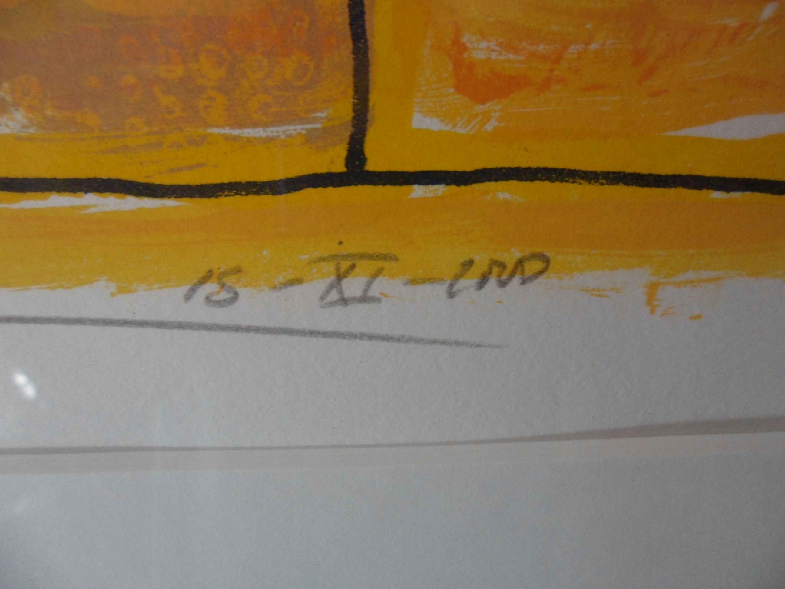 Simon Woudwijk - Zeefdruk, titel Vessels Division  kopen? Bied vanaf 30!