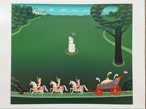 Willem Westbroek - (1918 - 1998) Landschap met koets kopen? Bied vanaf 50!