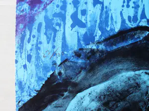 Otto Piene - "Blue Quake" 1977 kopen? Bied vanaf 550!