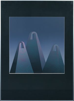 Dirk Huizer - Zeefdruk, De orde - Ingelijst kopen? Bied vanaf 35!