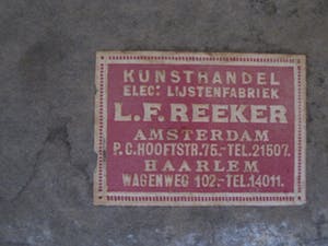 Johanna van Deventer - omstreeks 1920 - Houtsnede/Handdruk - Boerderij bij schemering - gesigneerd kopen? Bied vanaf 5!