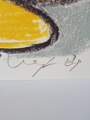 Henny van der Vegt - Zonder Titel - zeefdruk - 1989 - 200ex. kopen? Bied vanaf 1!