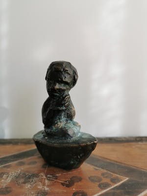 Brons (Onbekend) - Man met gevouwen handen kopen? Bied vanaf 1!