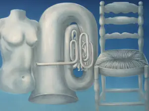 Rene Magritte - (naar), Le Temps menaçant, Lithografie kopen? Bied vanaf 590!