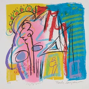 Frank Lengvenius - Zeefdruk, Uitgangspunt kopen? Bied vanaf 1!