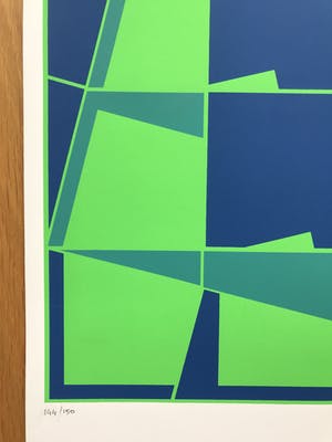 Guido Zanoletti - Gesigneerde zeefdruk - 1974 - 144/150 - Zelden aangeboden! kopen? Bied vanaf 95!