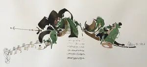 Armin Mehling - Mooie aquarel - Uniek gesigneerd werk uit 1976 kopen? Bied vanaf 55!