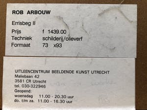 Rob Arbouw - Errisbeg II kopen? Bied vanaf 20!