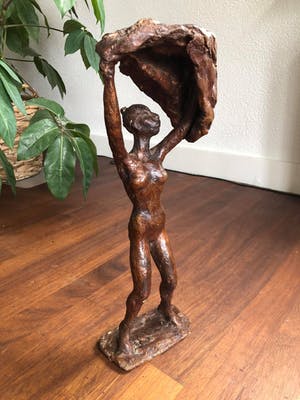 Karel Gomes - Meisje met handdoek kopen? Bied vanaf 250!