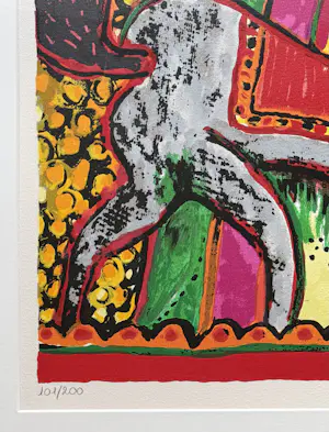 Corneille - handgesigneerde kleurenzeefdruk | 'Cirque' | 1993 (GROOT WERK) kopen? Bied vanaf 1000!