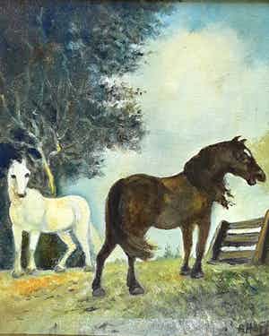 Anne Hoff - Twee paarden verkocht voor € 39!