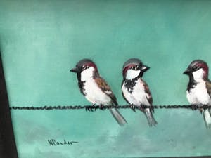 Henk Poeder - Drie Musjes op een draad kopen? Bied vanaf 45!